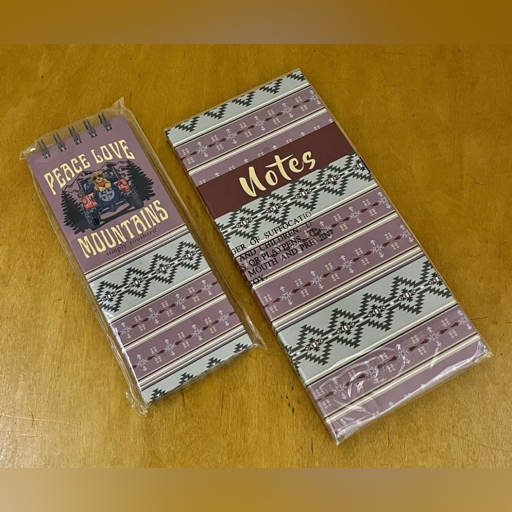 simply southern Stationary Set JEEP PEACE LOVE MOUNTAINS Aztec Good Vibes To Do